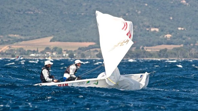 Belcher and Page - Semaine Olympique Francaise de Voile 2012 ©  Victor Kovalenko